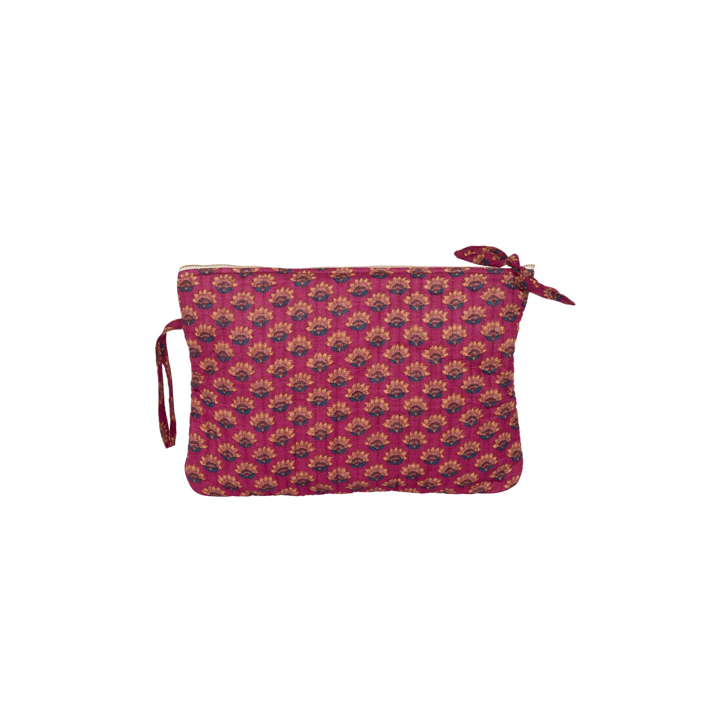 Trousse A4 pour ordinateur portable - Rose