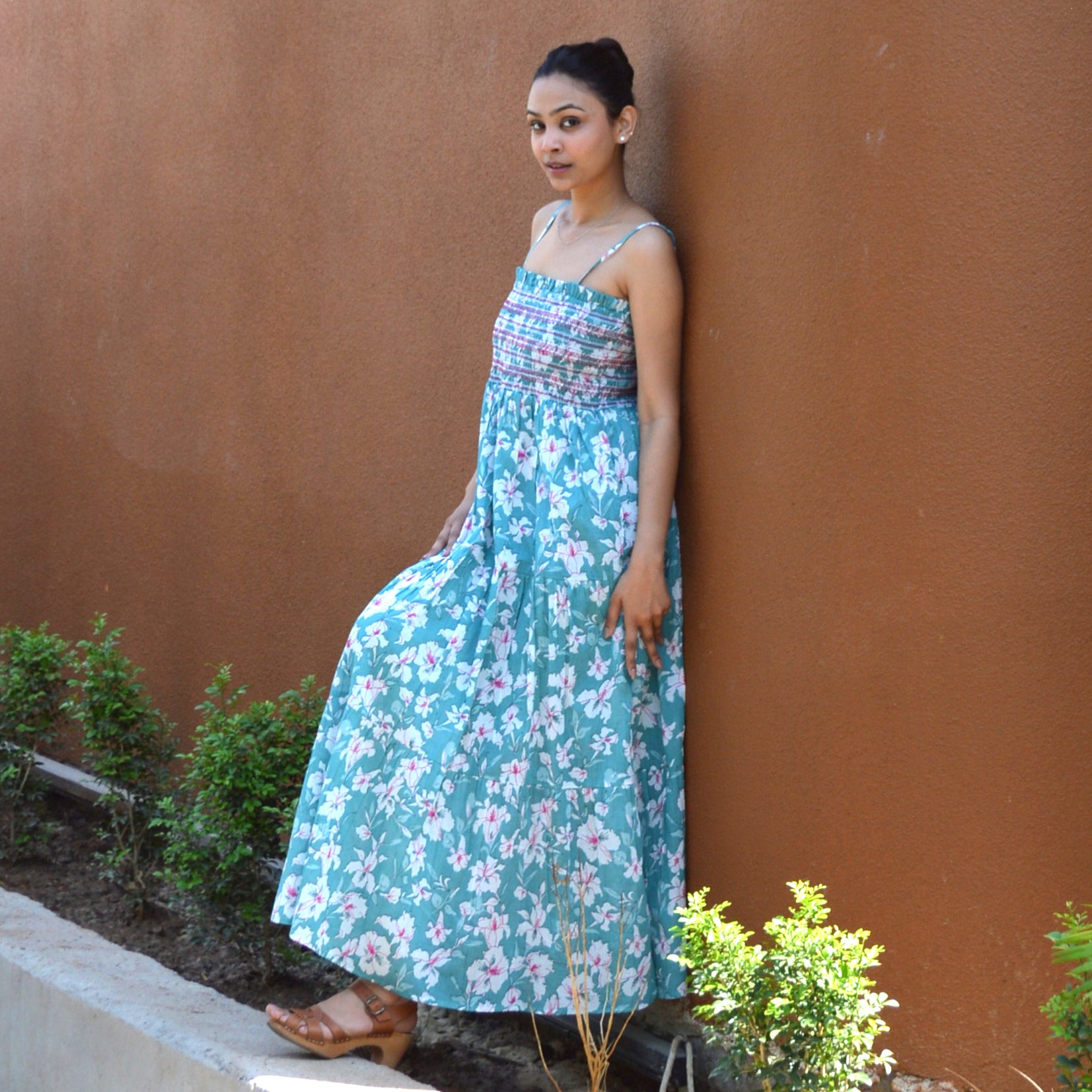 Robe Gabrielle Rayol 100% Coton - Vert