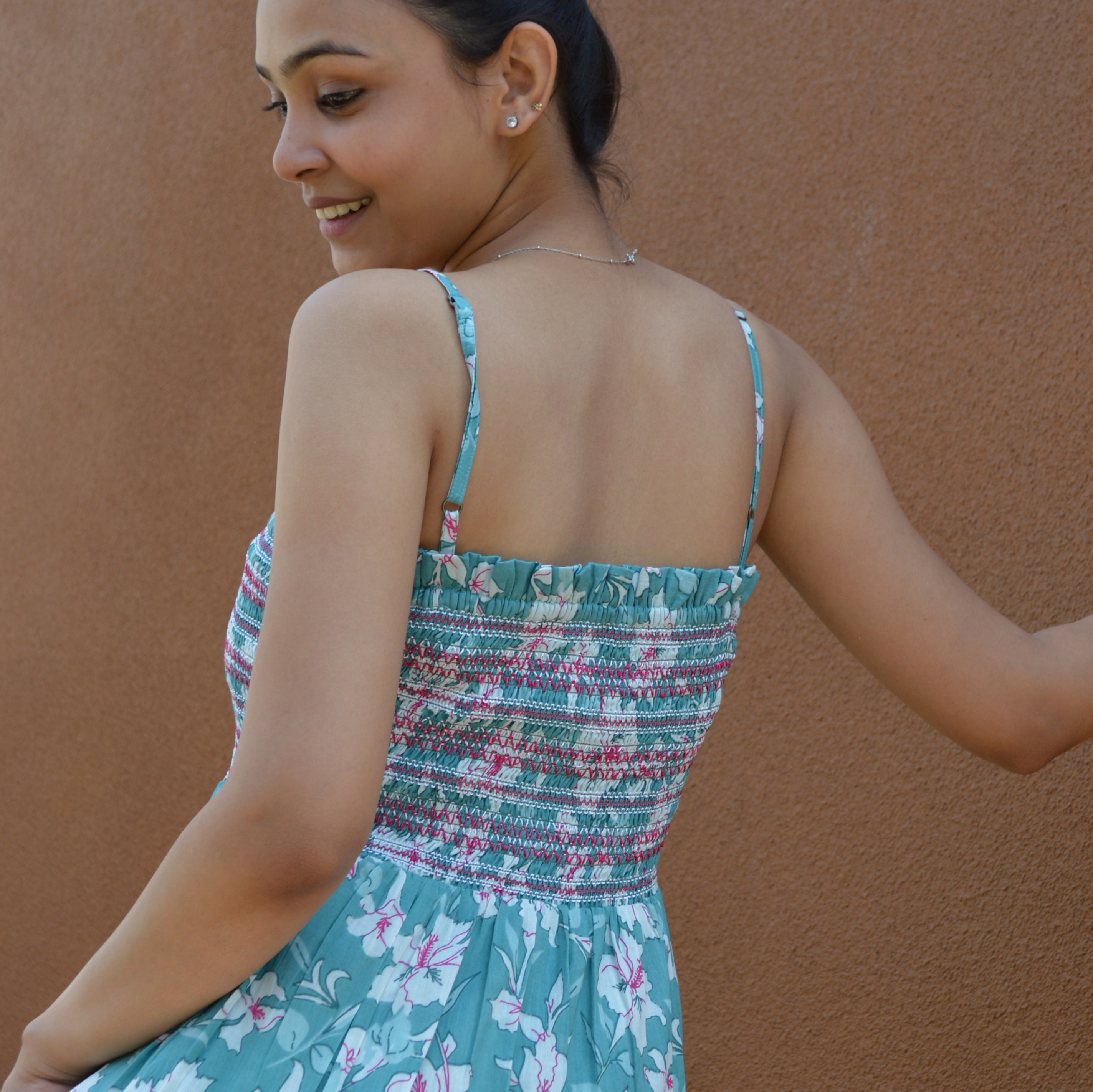 Robe Gabrielle Rayol 100% Coton - Vert