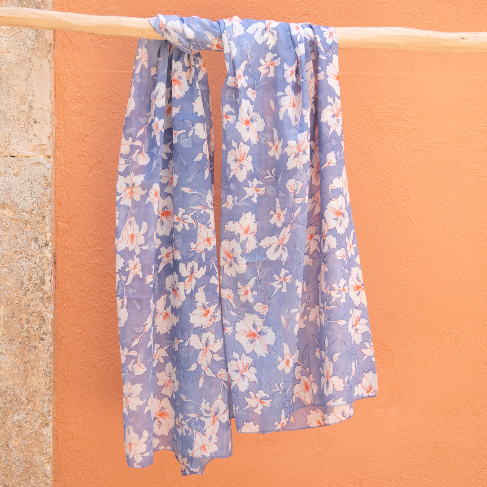 Large Scarf / Sarong Rayol 100% Cotton - Lilac LILAC