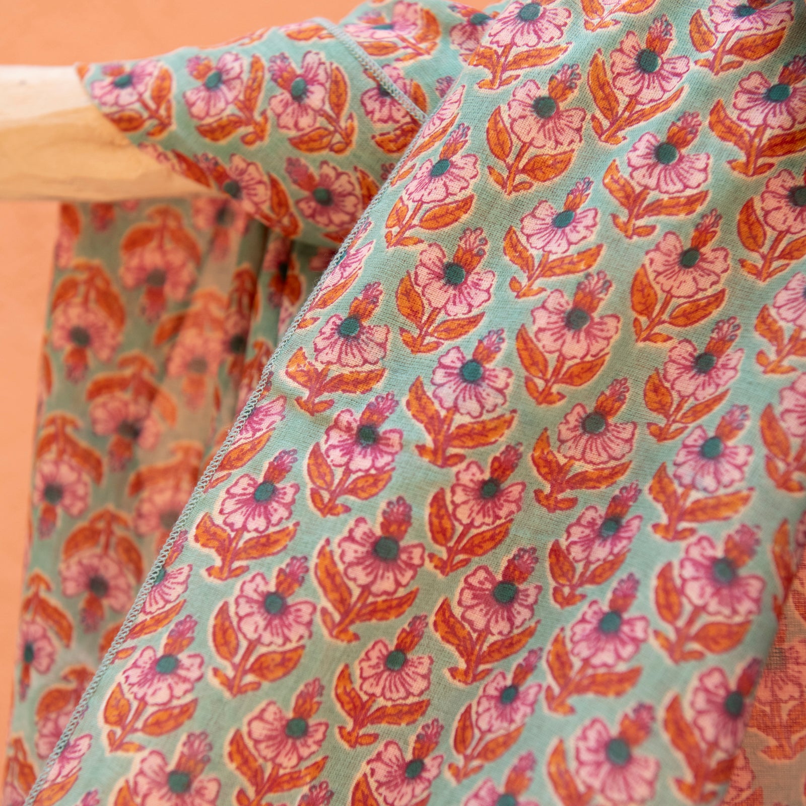 Large Scarf / Sarong Opio 100% Cotton - Green GREEN