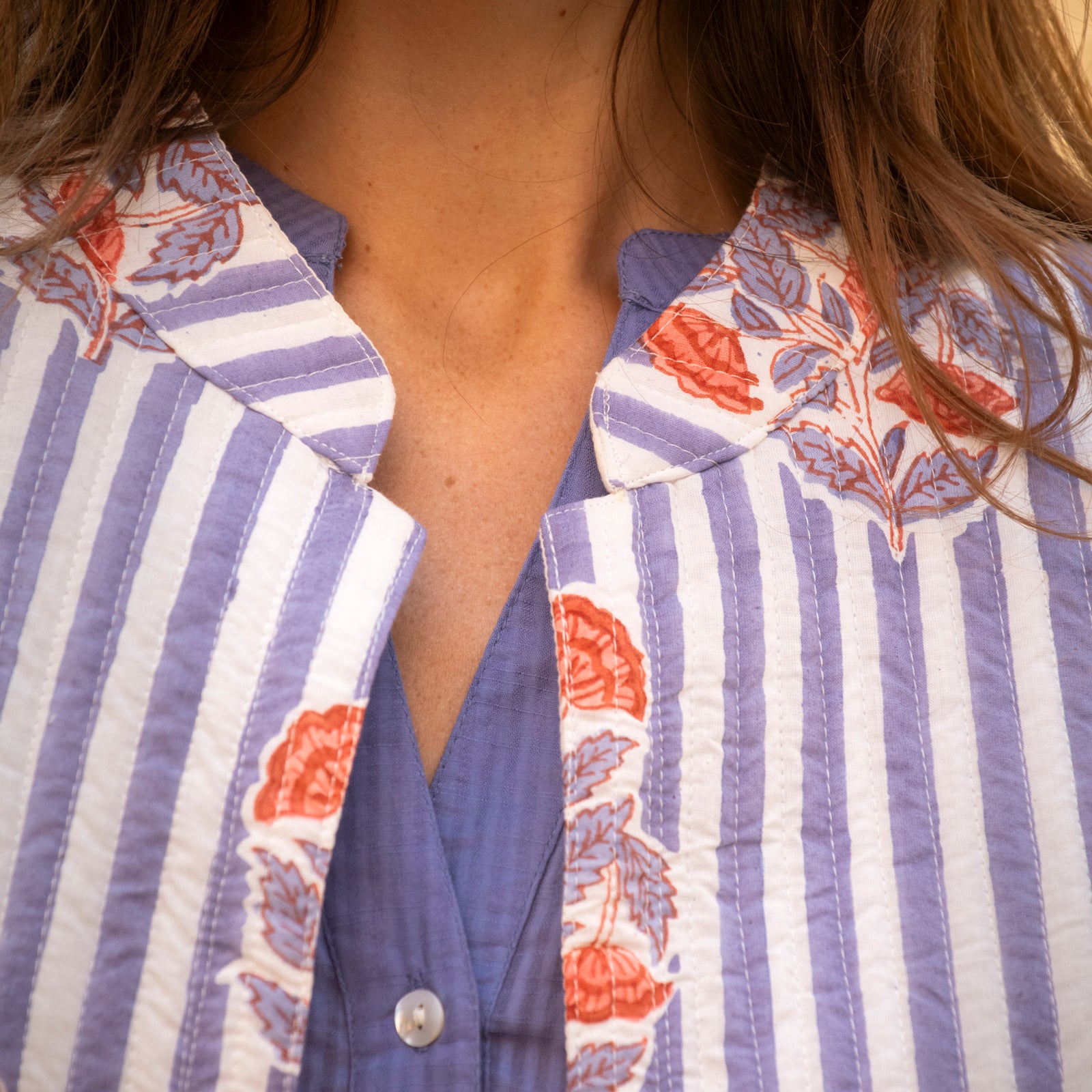 Jaya Jacket Beaulieu 100% Organic Cotton - Lilac LILAC