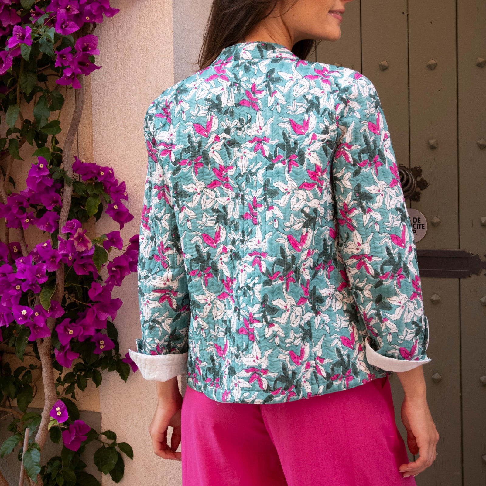 Jaya Jacket Figuieres 100% Organic Cotton - Green GREEN