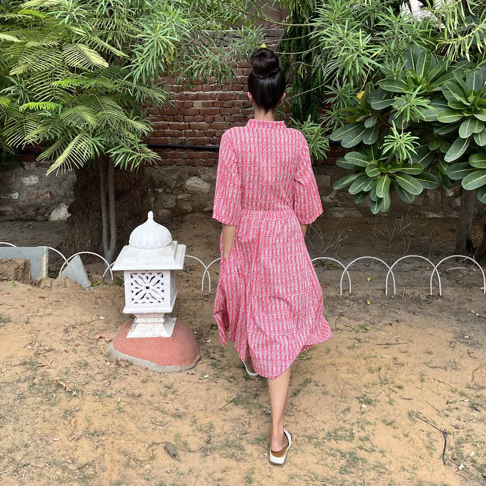 Milene Dress Madrague 100% Organic Cotton - Pink PINK