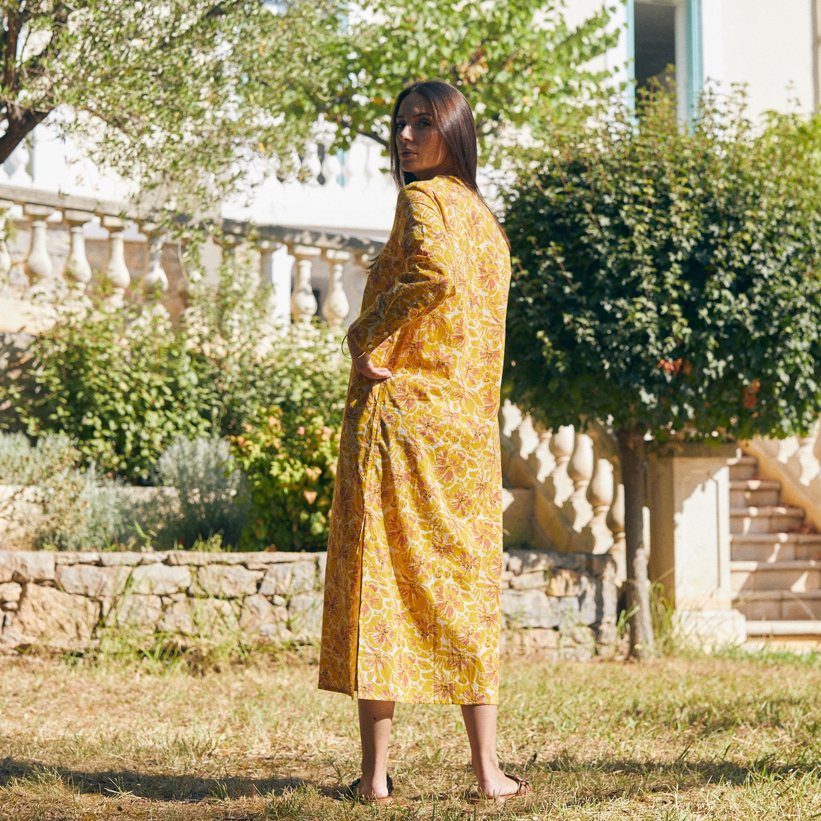 Alice Dress Paloma 100% Coton - Yellow Sun YELLOW SUN