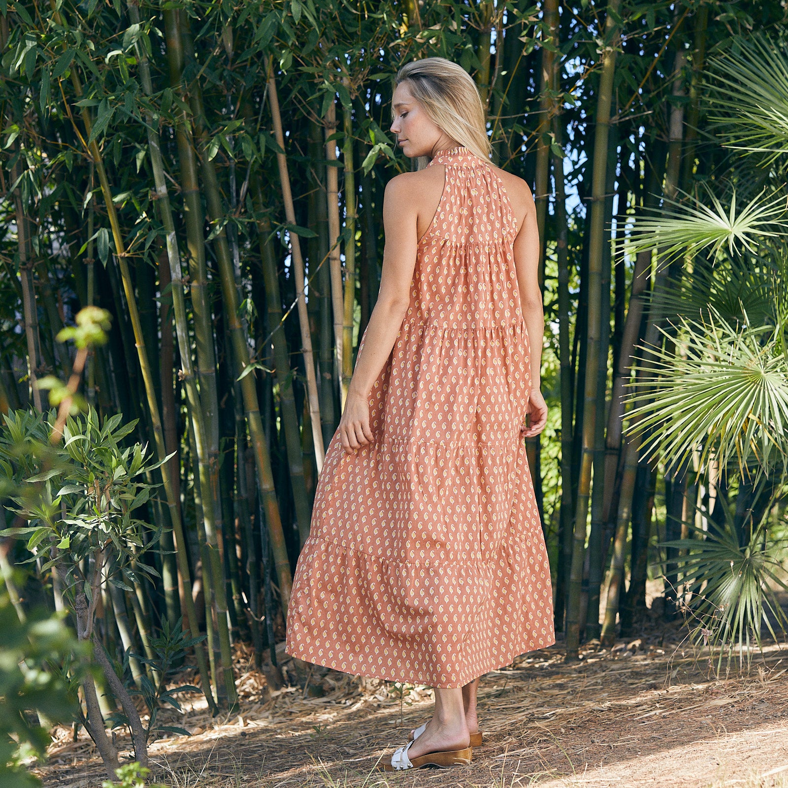 Vanessa Dress Cigales 100% Coton - Yellow Sun YELLOW SUN