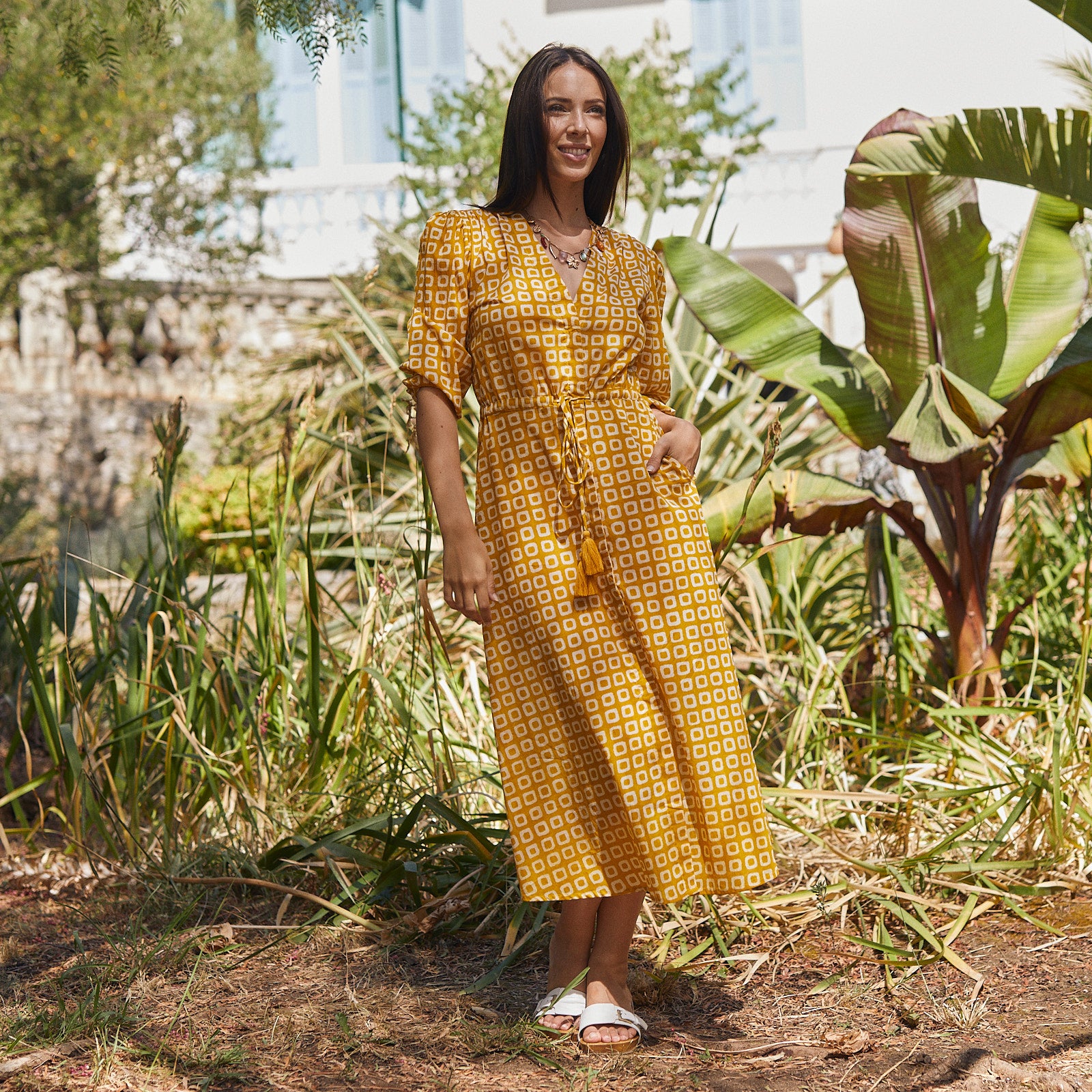 Lily Dress Frioul 100% Coton - Yellow Sun YELLOW SUN
