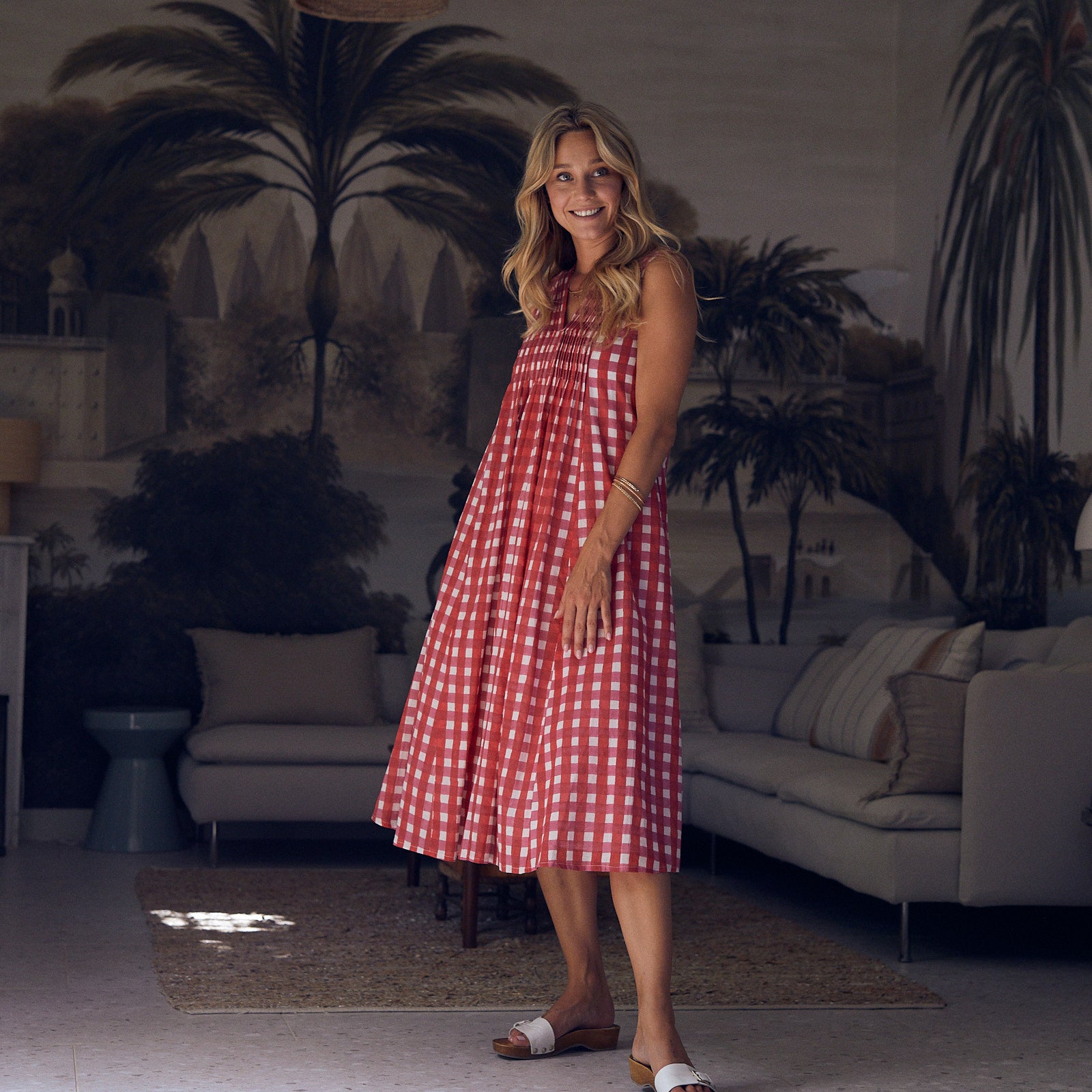 Amy Dress Prado 100% Organic Cotton - Pink PINK