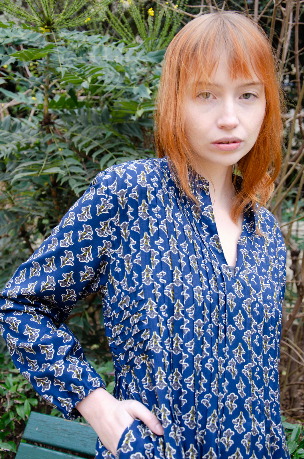 Marie Dress - Blue BLUE