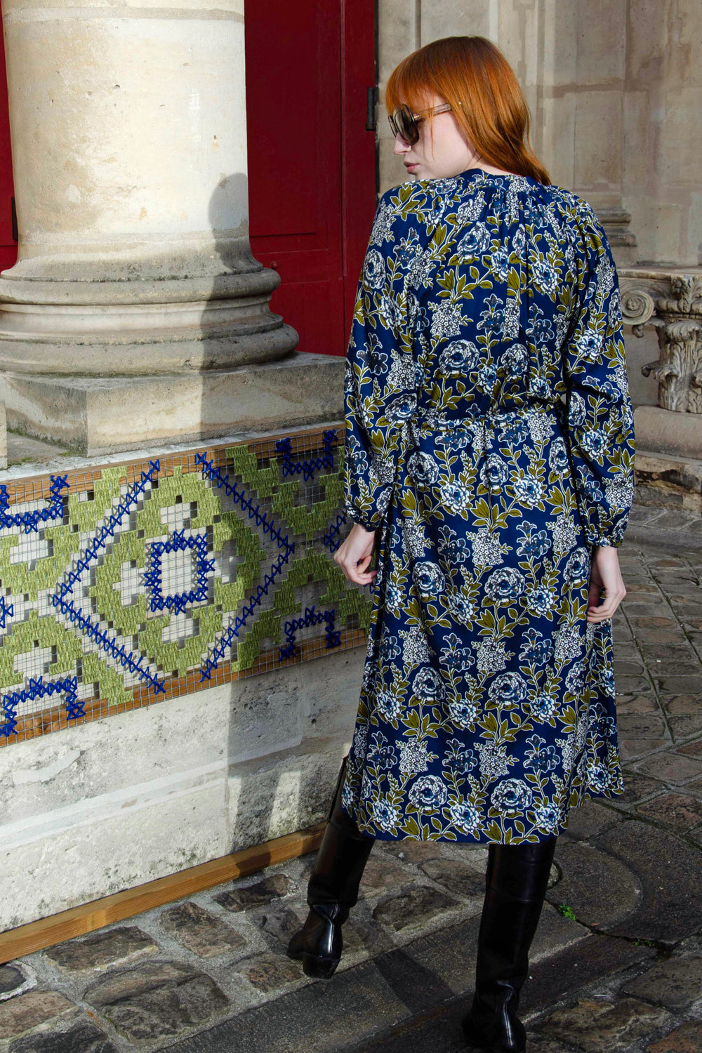 Manon Dress - Blue BLUE
