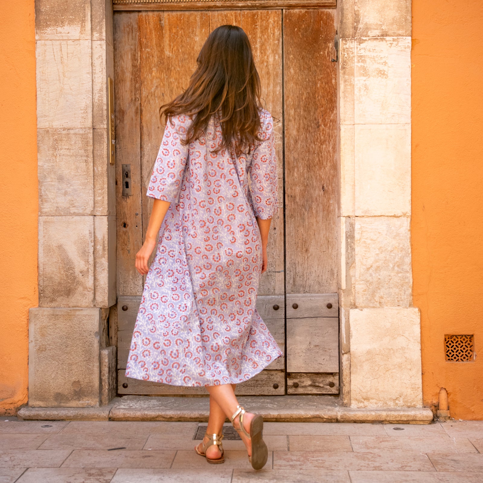 Mia Dress Eze 100% Organic Cotton - Lilac LILAC