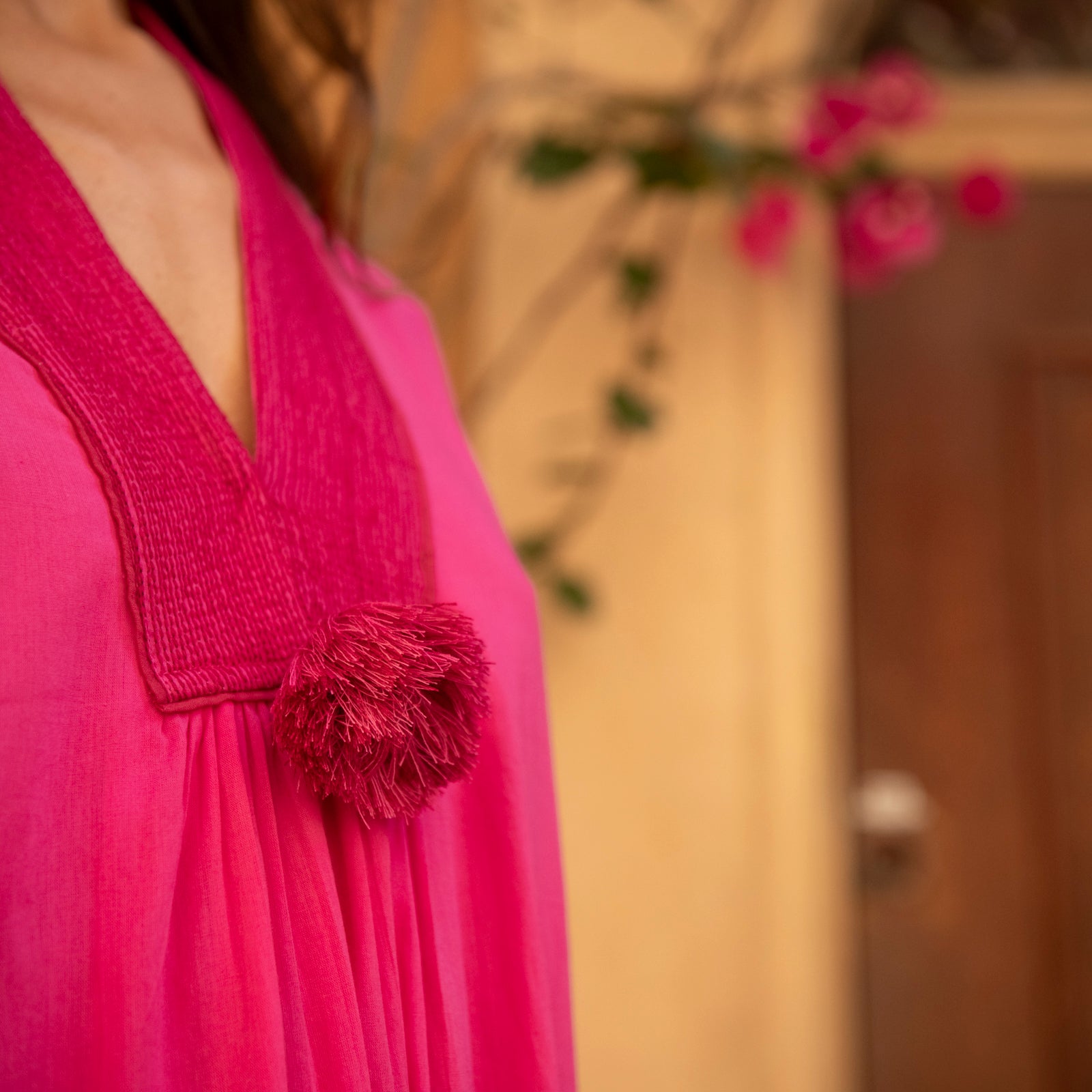 Anaelle Dress S.color 100% Coton - Pink PINK