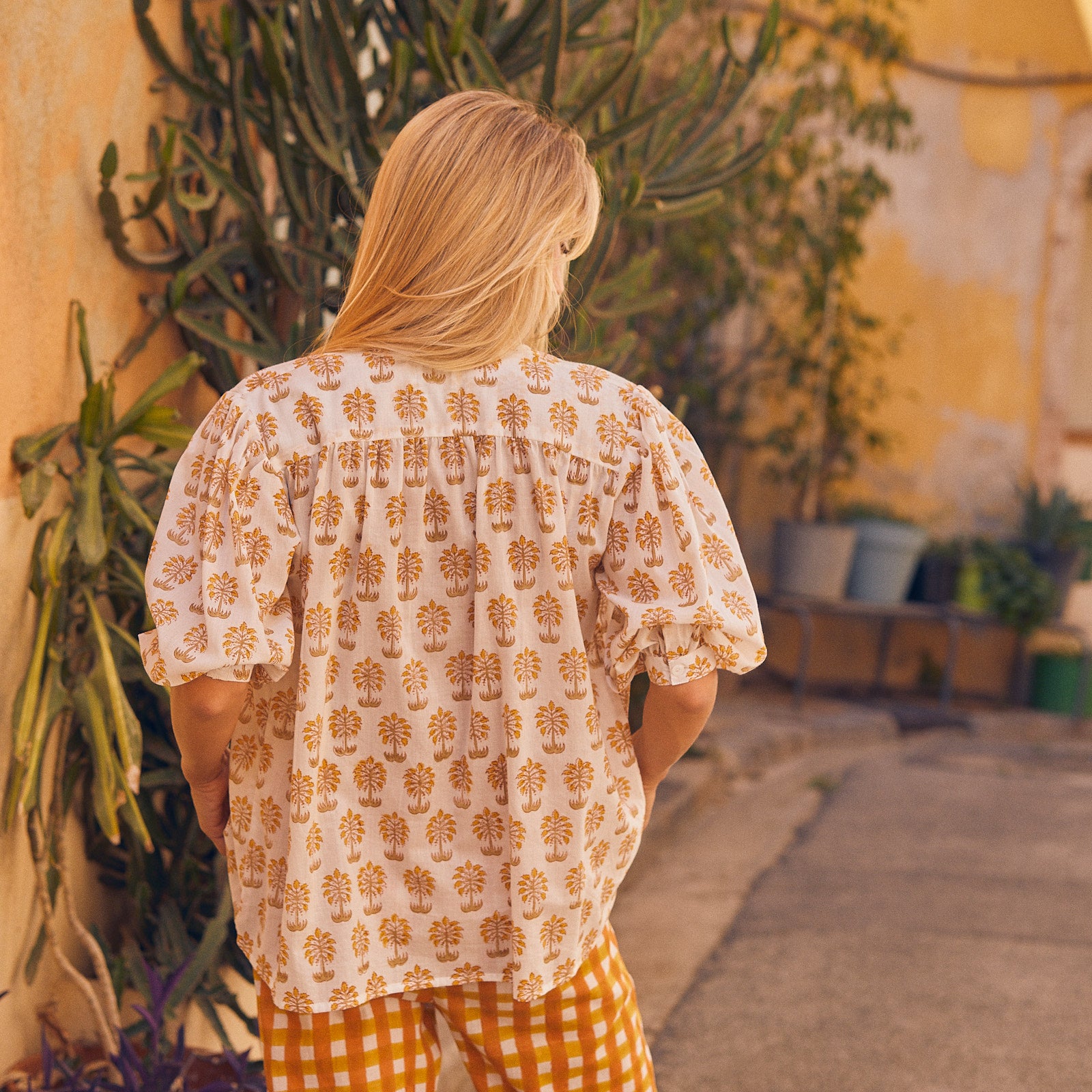 Maud Shirt Olbia 100% Organic Cotton - Orange ORANGE