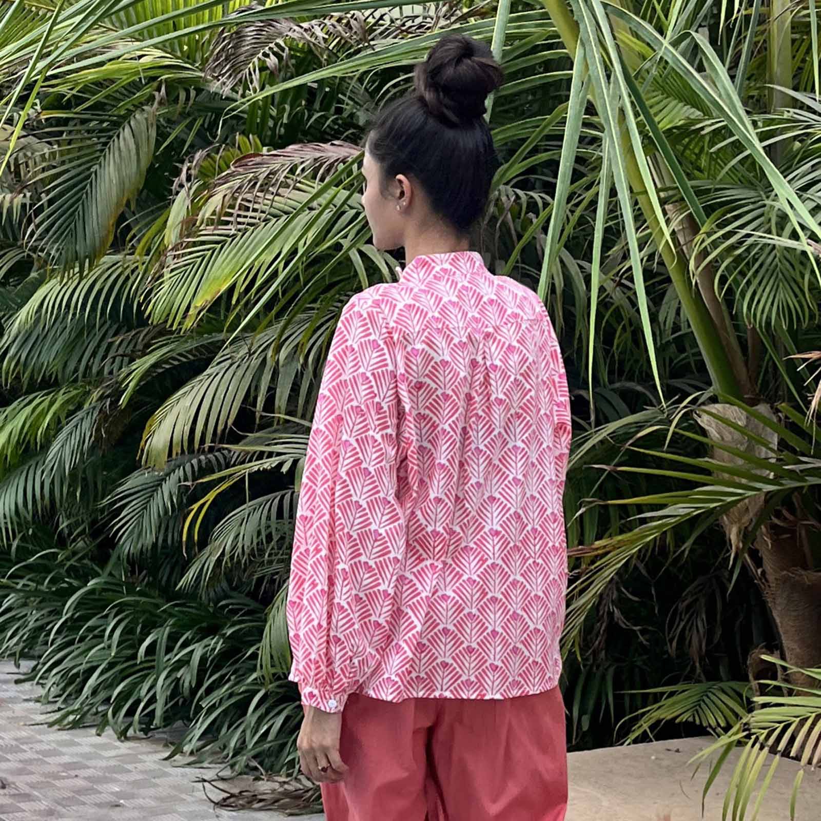 Maddy Top Alma 100% Organic Cotton - Pink PINK