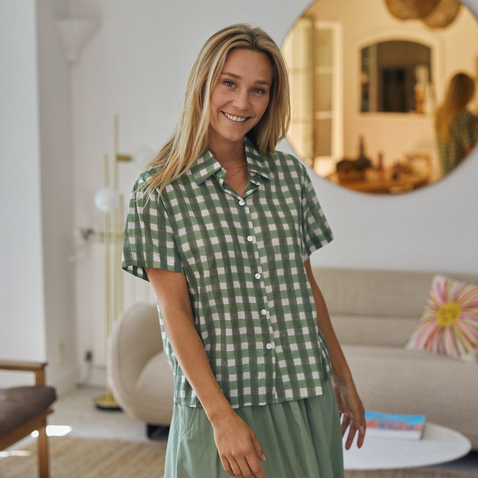 Nina Shirt Prado 100% Organic Cotton - Green GREEN