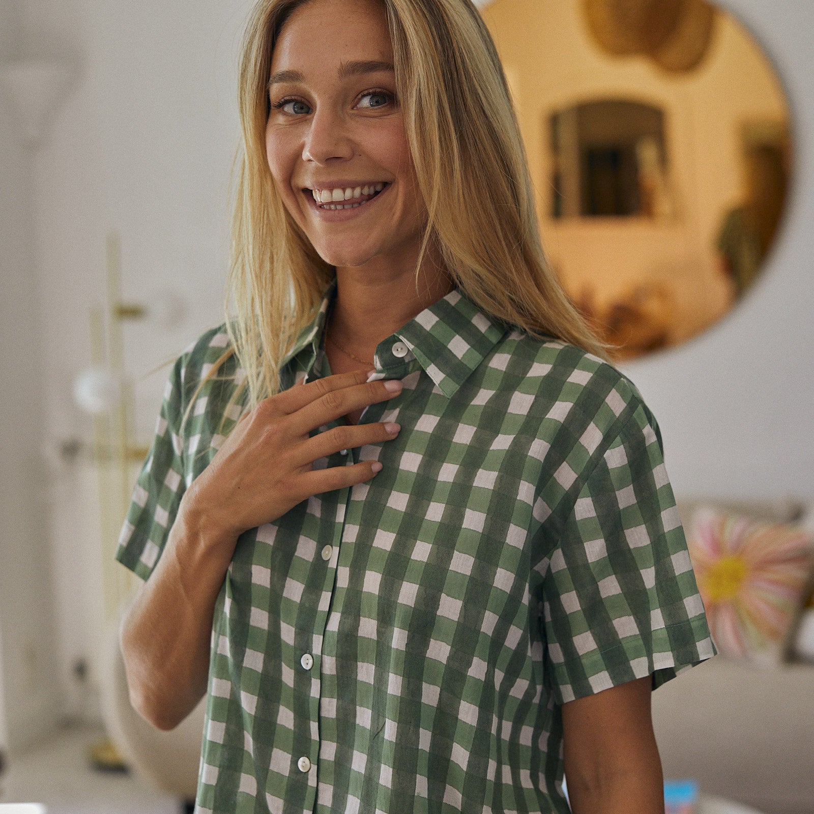 Nina Shirt Prado 100% Organic Cotton - Green GREEN