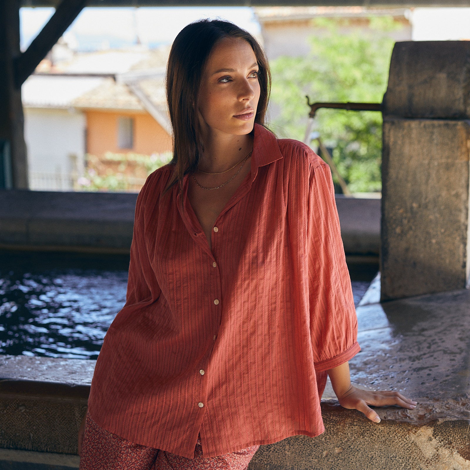 Cerise Shirt S.color - Strawberry STRAWBERRY