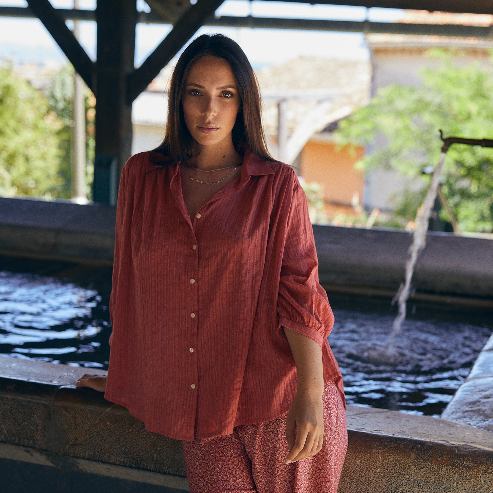 Cerise Shirt S.color - Strawberry STRAWBERRY