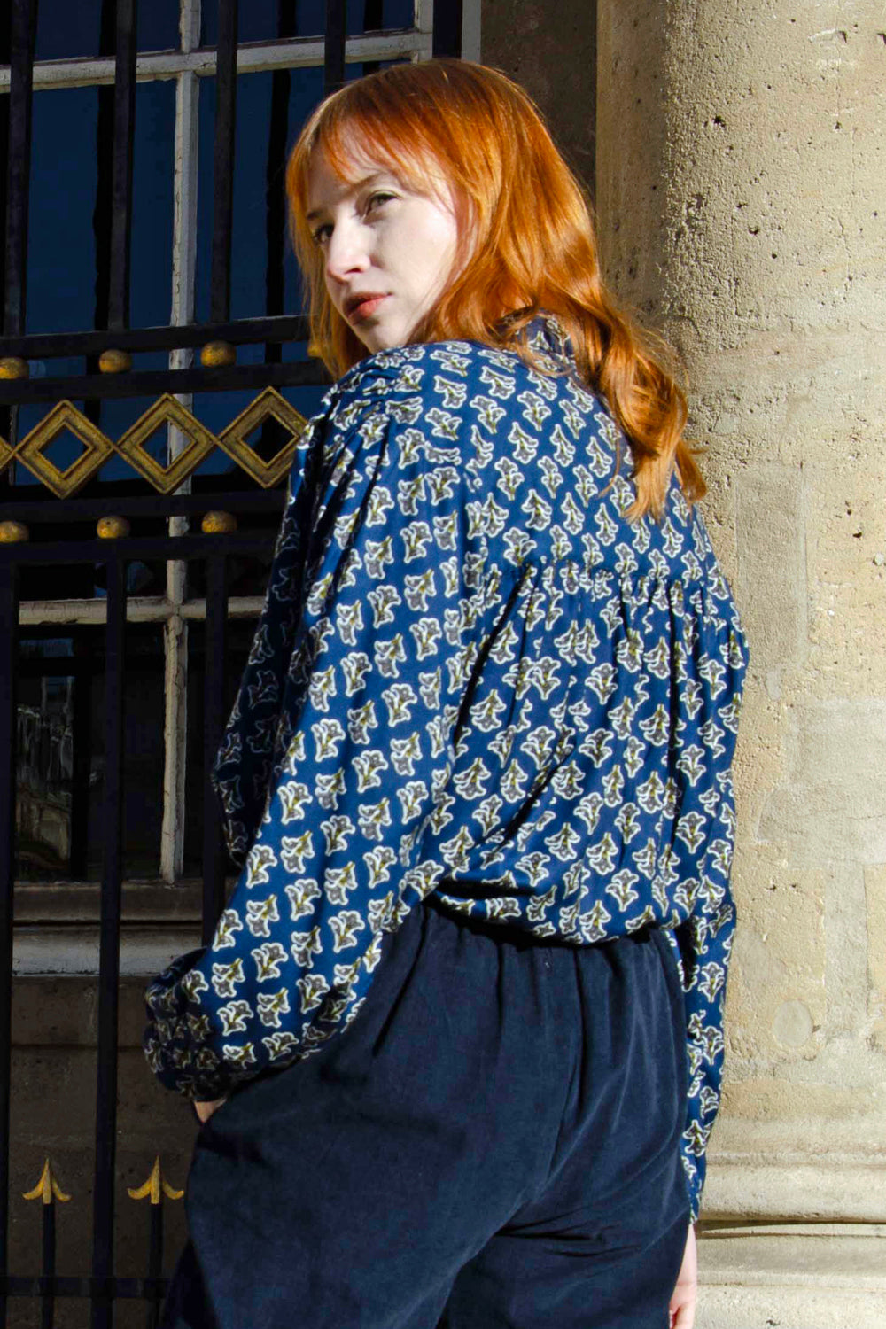 Cerise Shirt - Blue BLUE