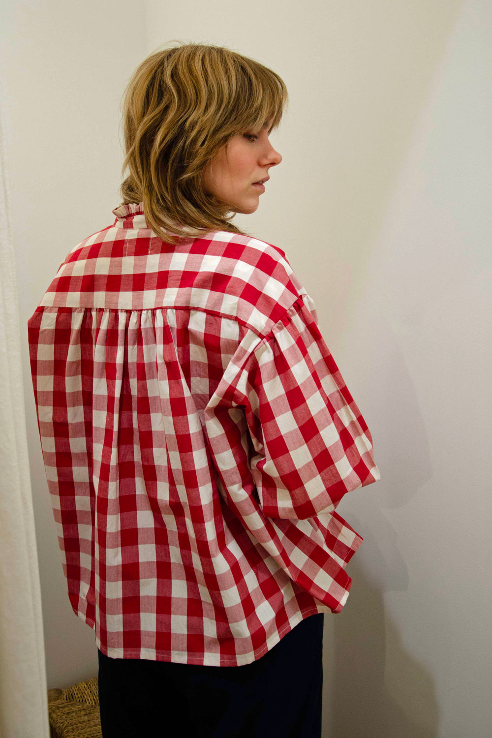 June Shirt 100% Coton - Red RED