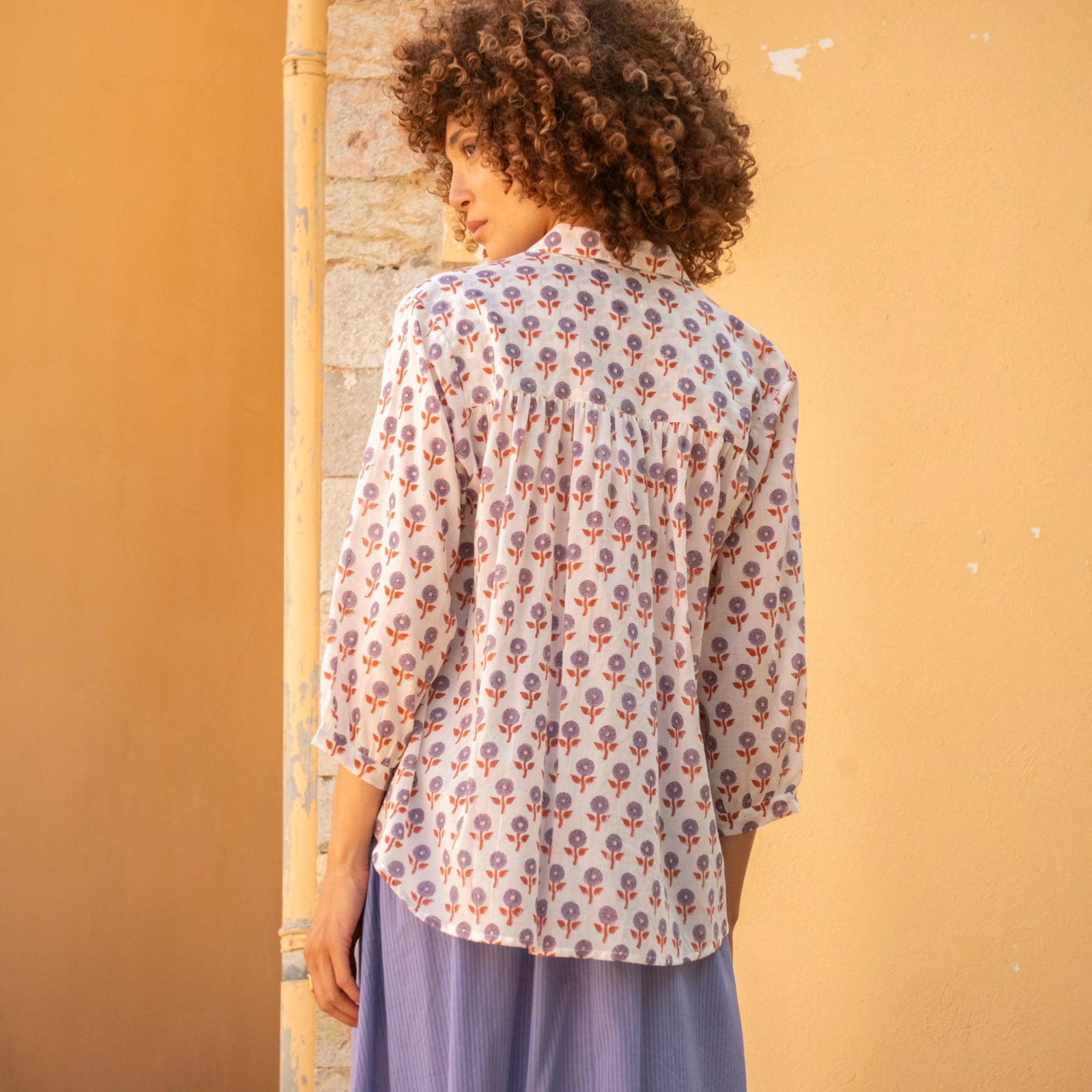 Cerise Shirt Grace 100% Organic Cotton - Lilac LILAC