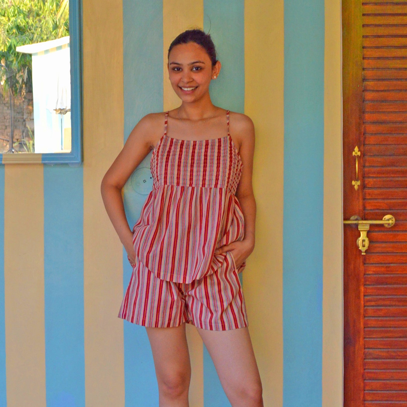 Lena Top Miramar 100% Coton - Pink PINK