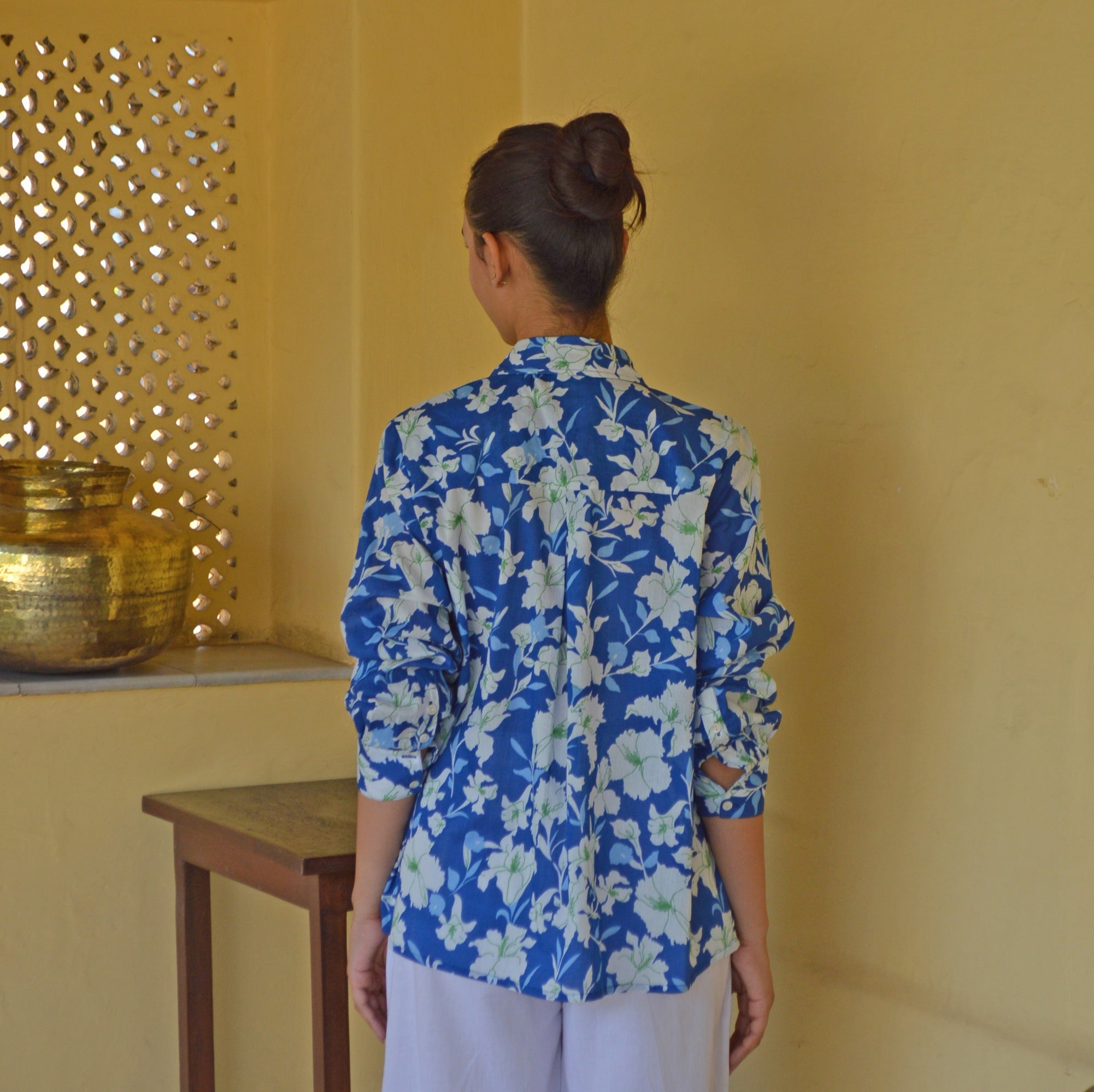 Alka Shirt Rayol - Blue BLUE