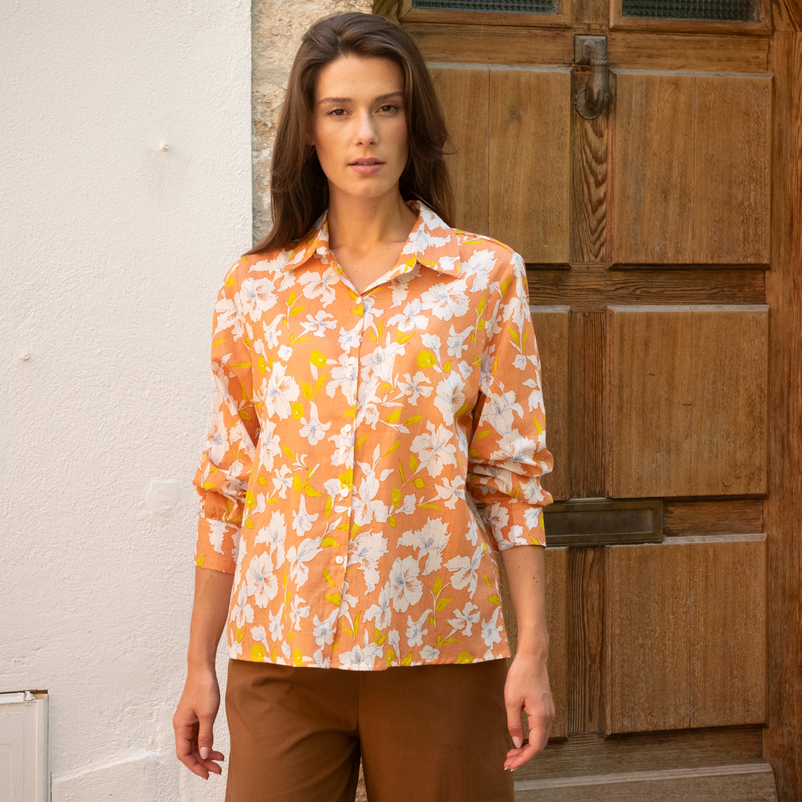 Alka Shirt Rayol - Peach PEACH