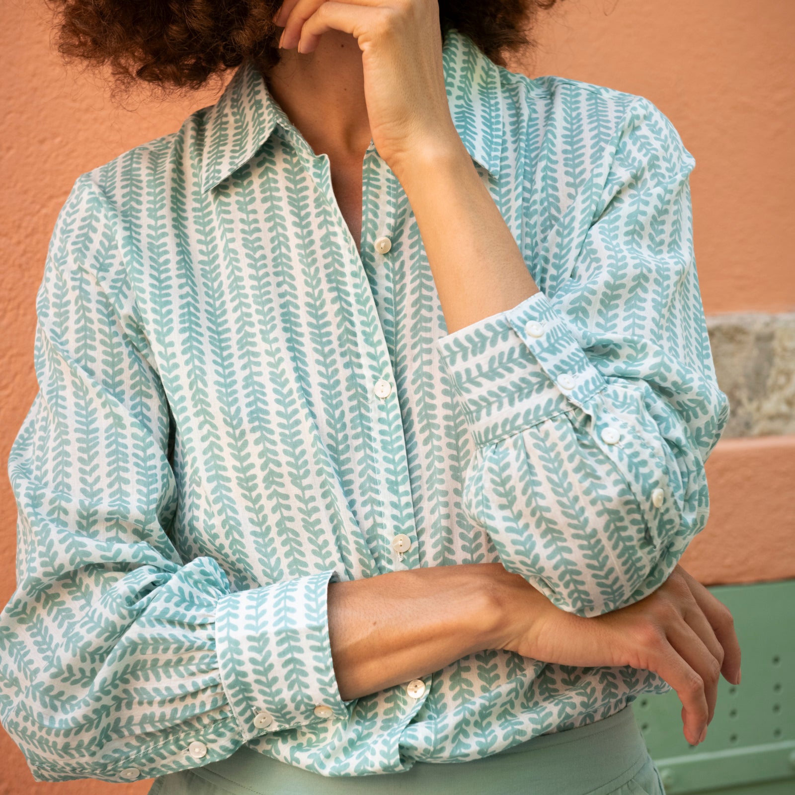 Alka Shirt Bormette - Green GREEN