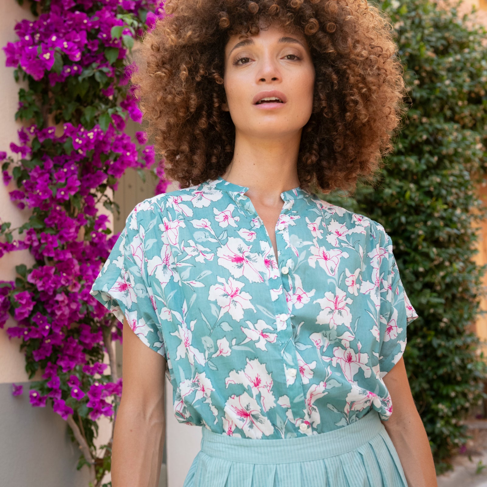 Azale Shirt Rayol - Green GREEN