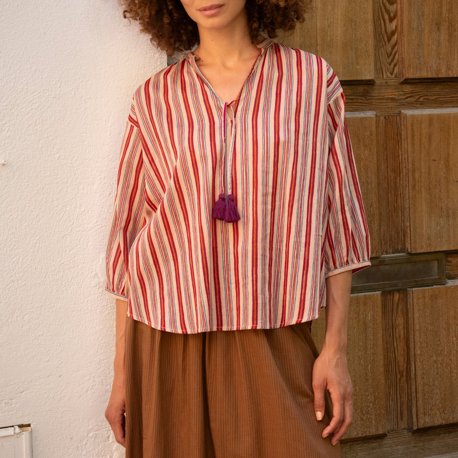 Mia Top Miramar 100% Coton - Pink PINK