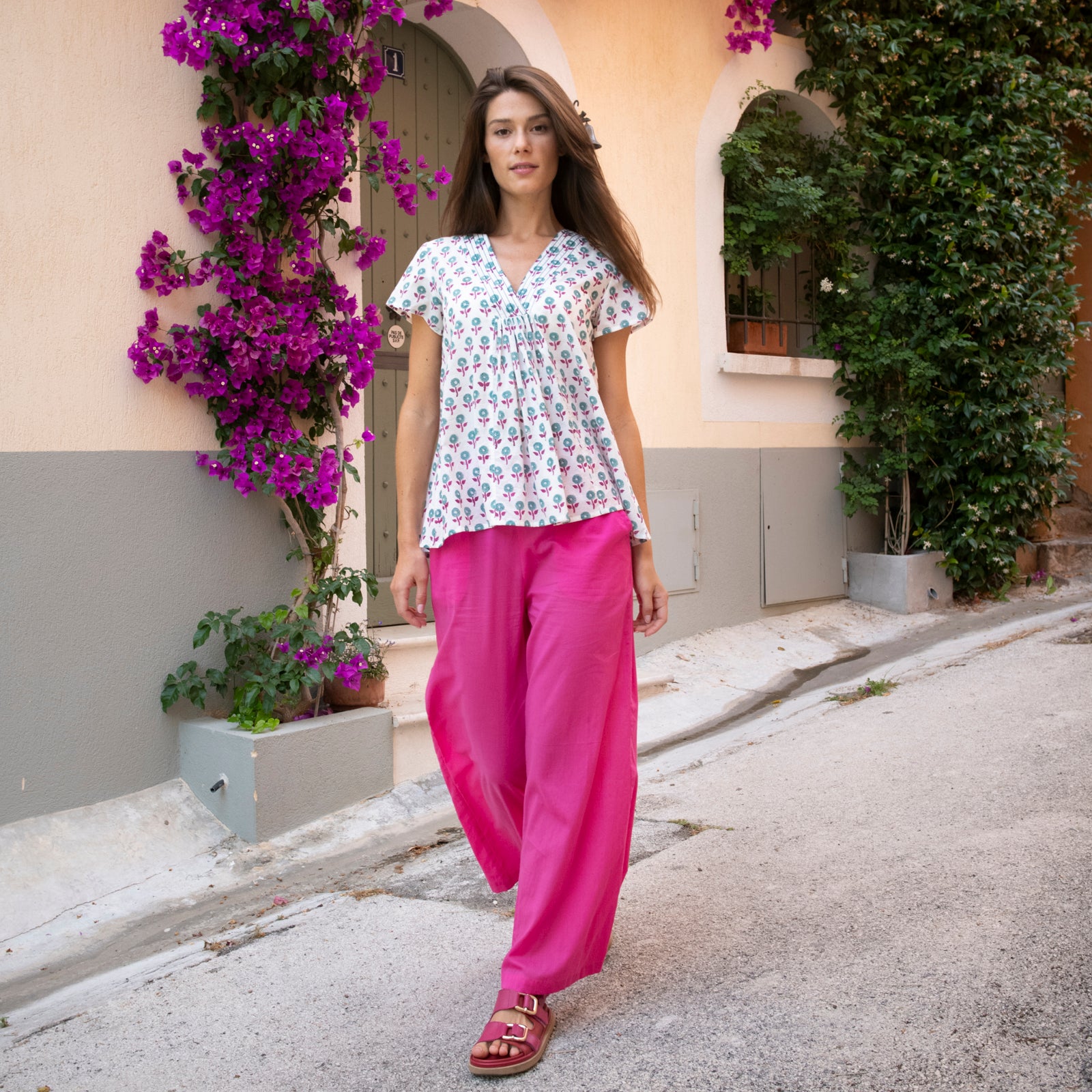 Iris Top Grace 100% Organic Cotton - Green GREEN