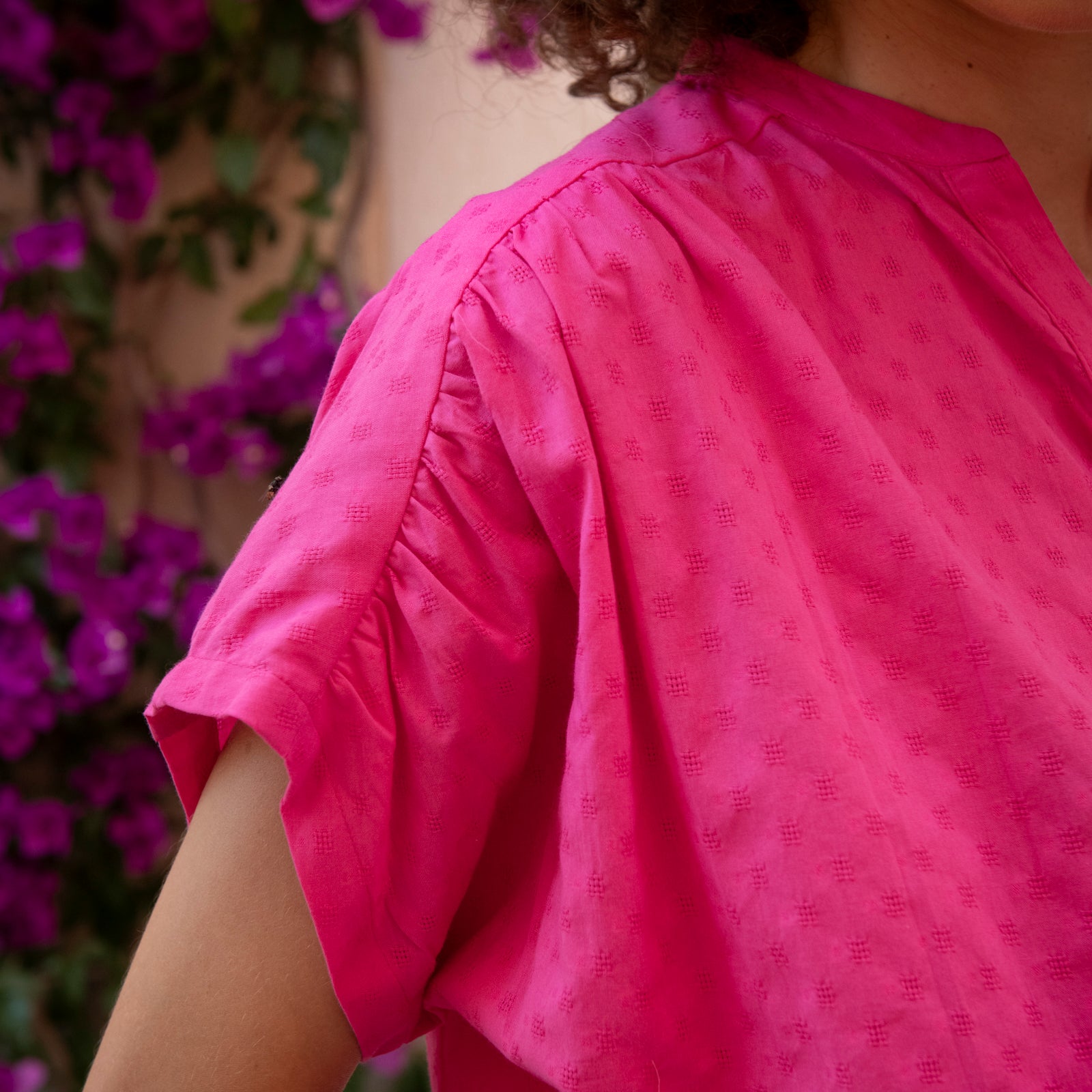 Azale Shirt S.color 100% Coton - Pink PINK
