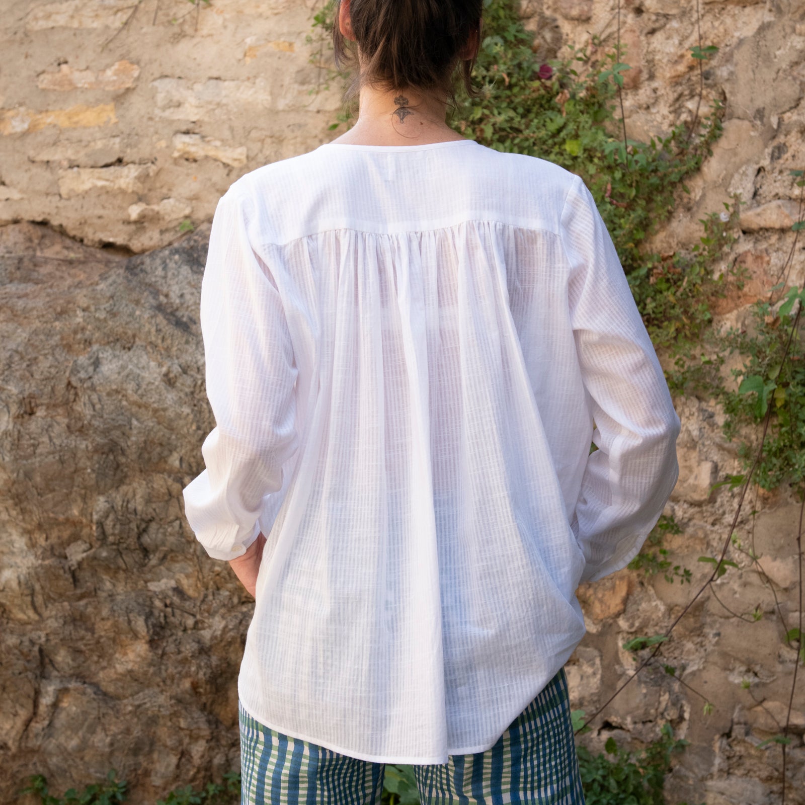 Chloe Shirt S.color 100% Coton - White WHITE