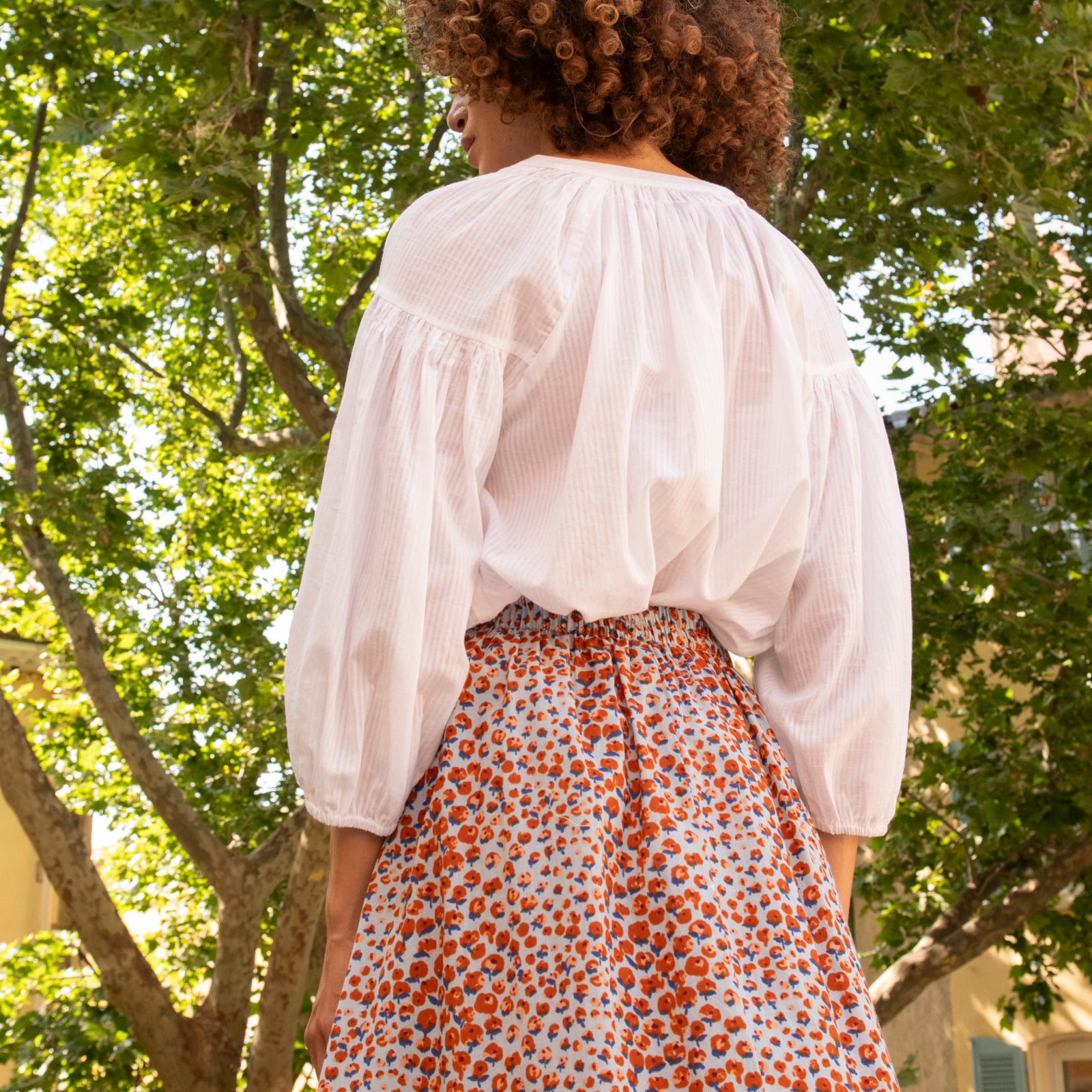 Helen Top S.color 100% Coton - White WHITE