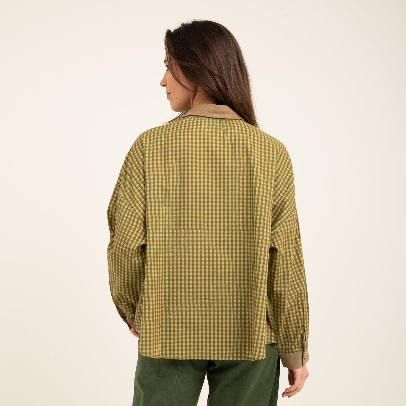 Julia Top Shandra 100% Organic Cotton - Kakhi KAKHI