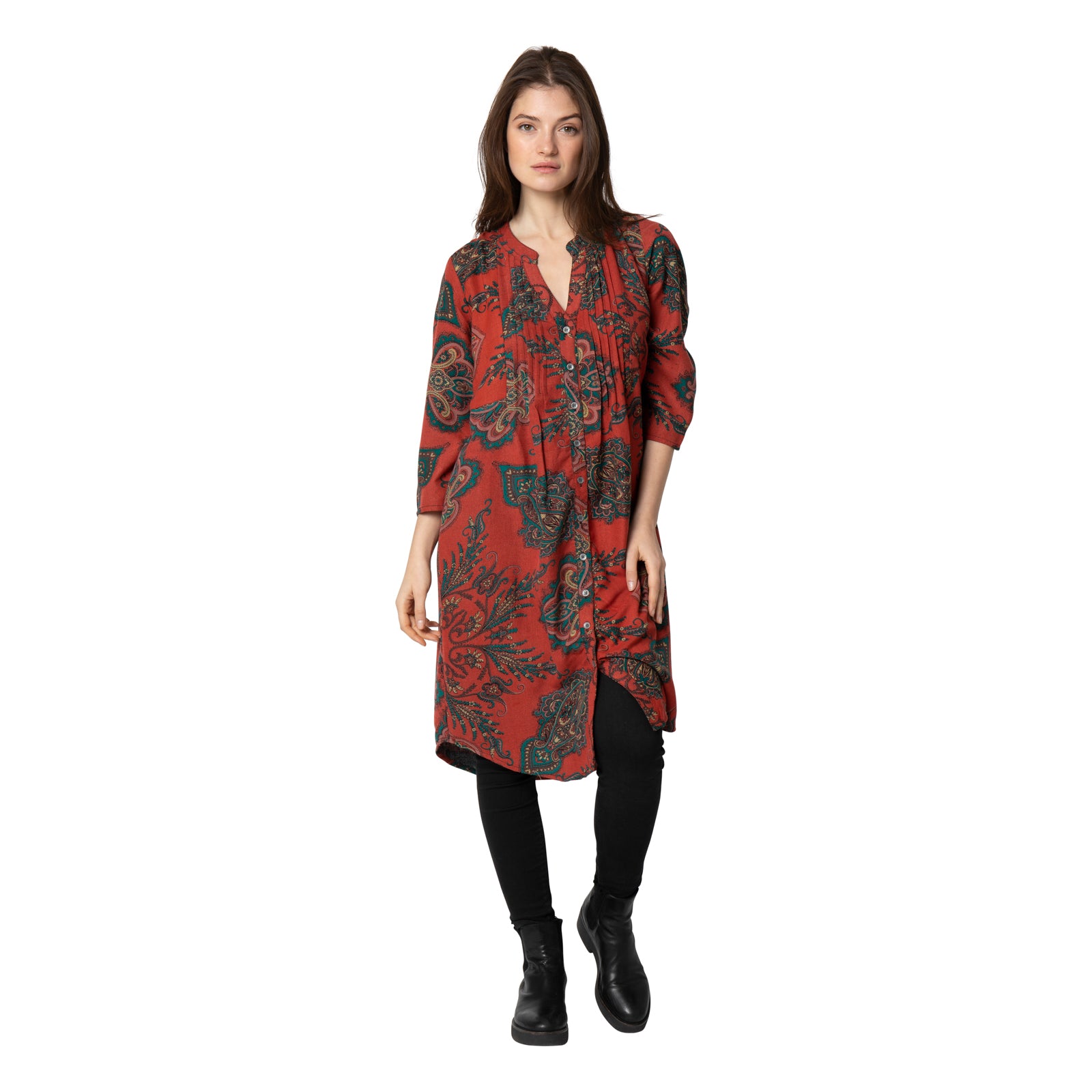 Mina Dress Gaya - Red RED