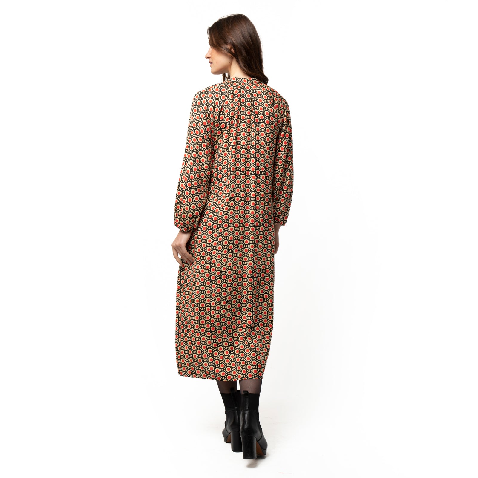 Nikki Dress Dots - Red RED