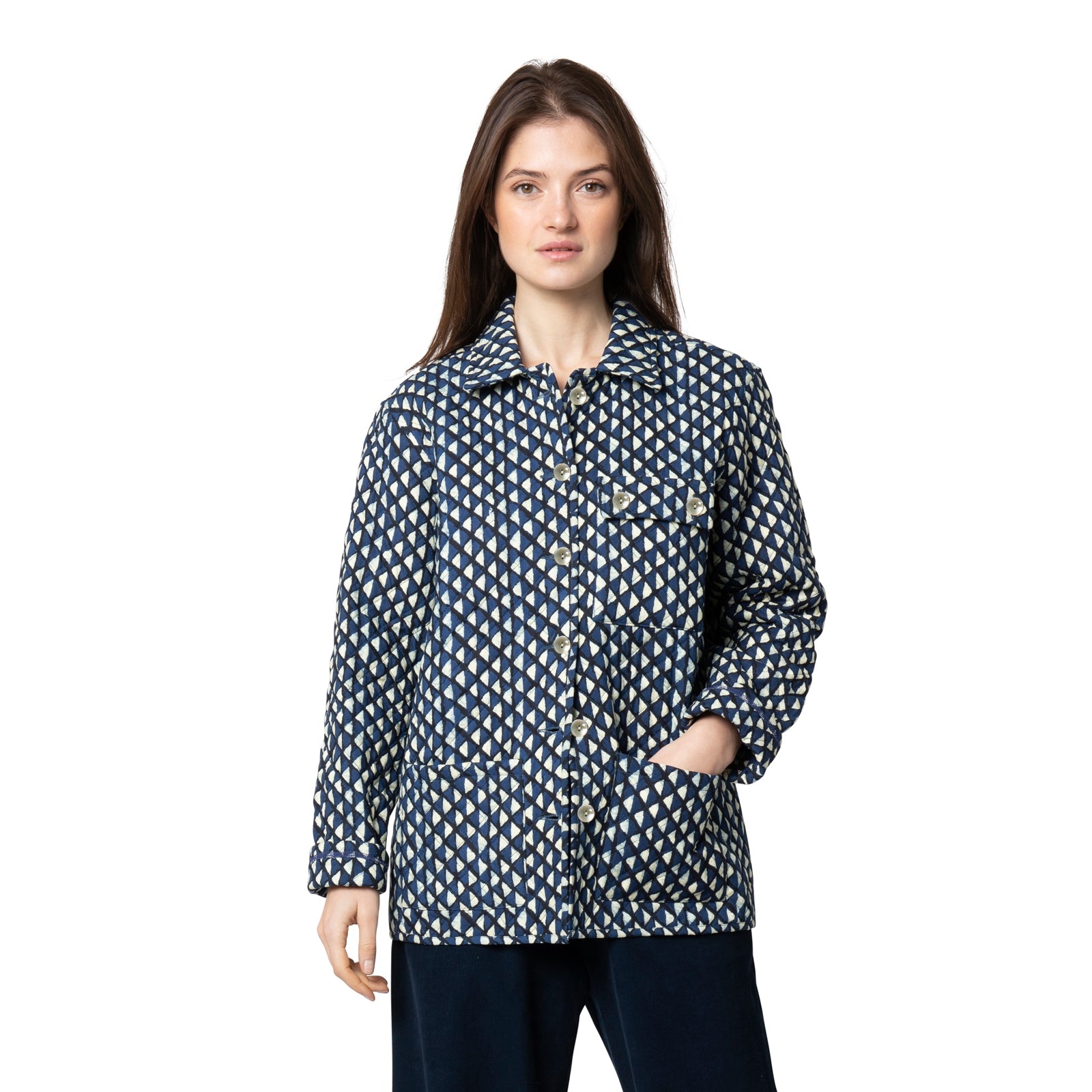 Tina Jacket Pancha - Navy NAVY