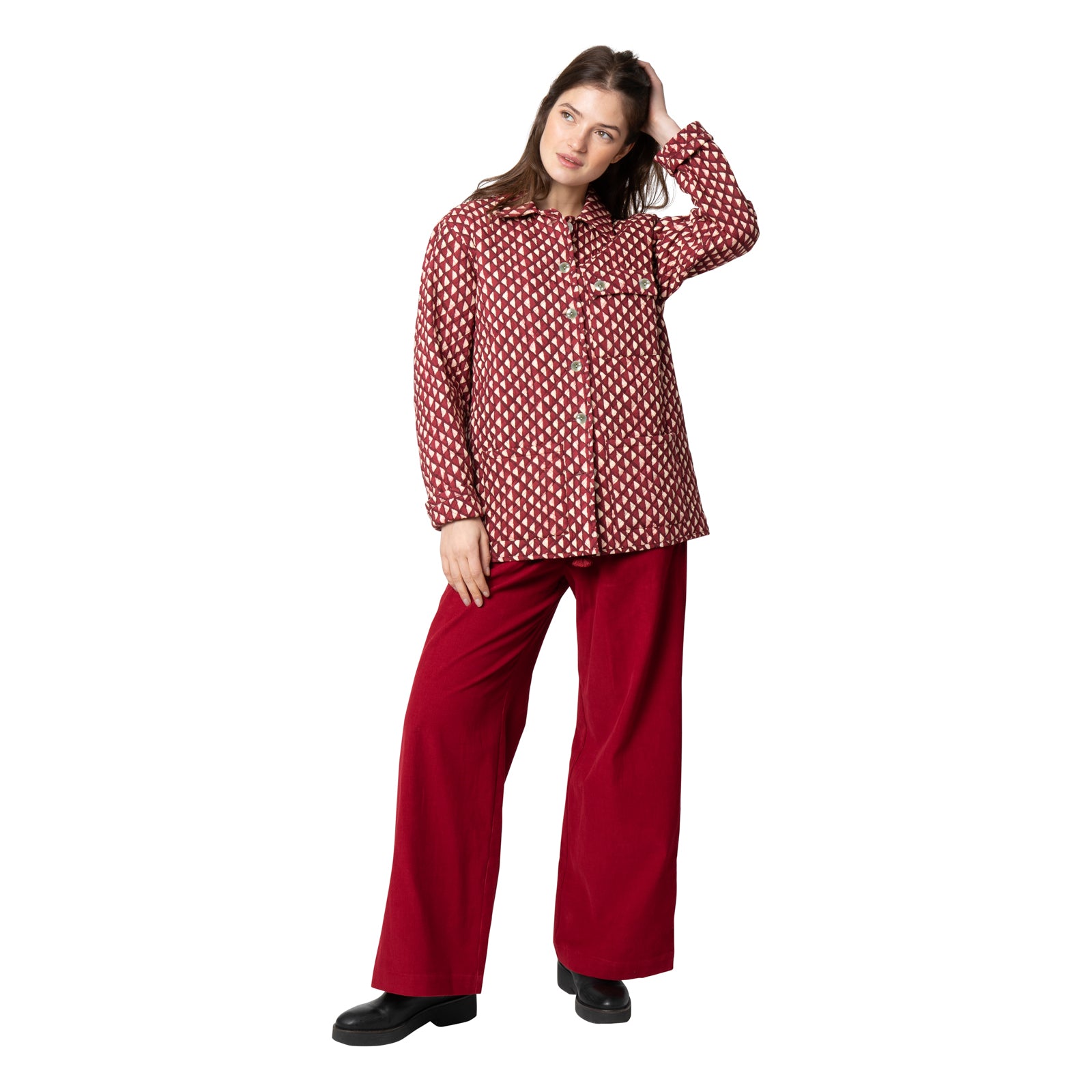 Tina Jacket Pancha - Red RED