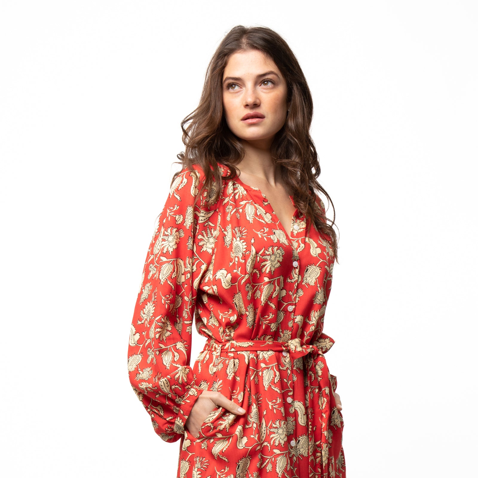 Nelly Dress Jori - Red RED
