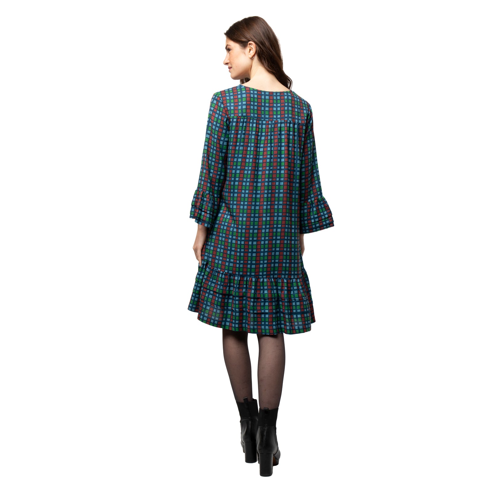 Nella Dress Chokdi - Blue BLUE