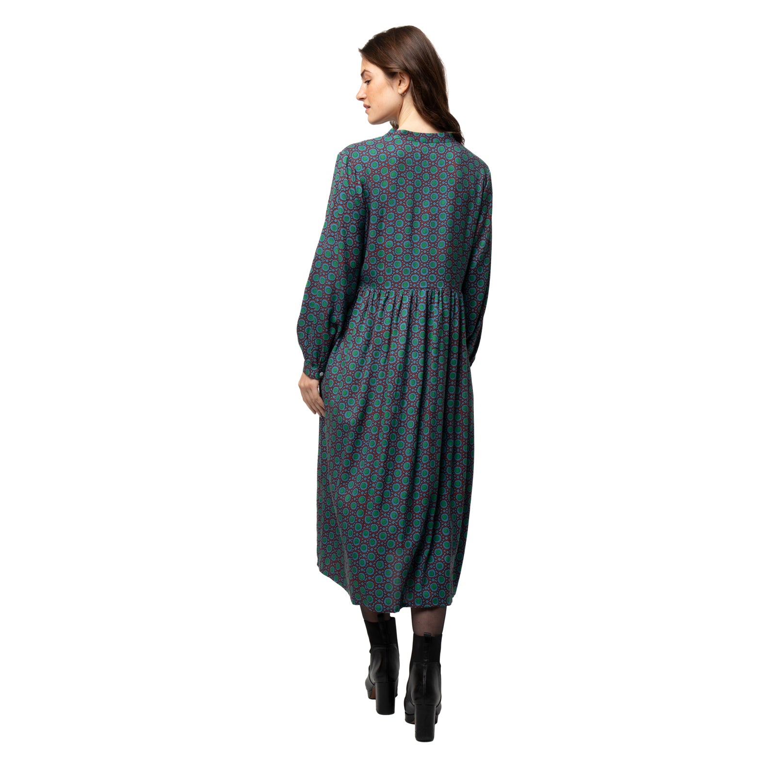 Nolita Dress Dots - Green GREEN