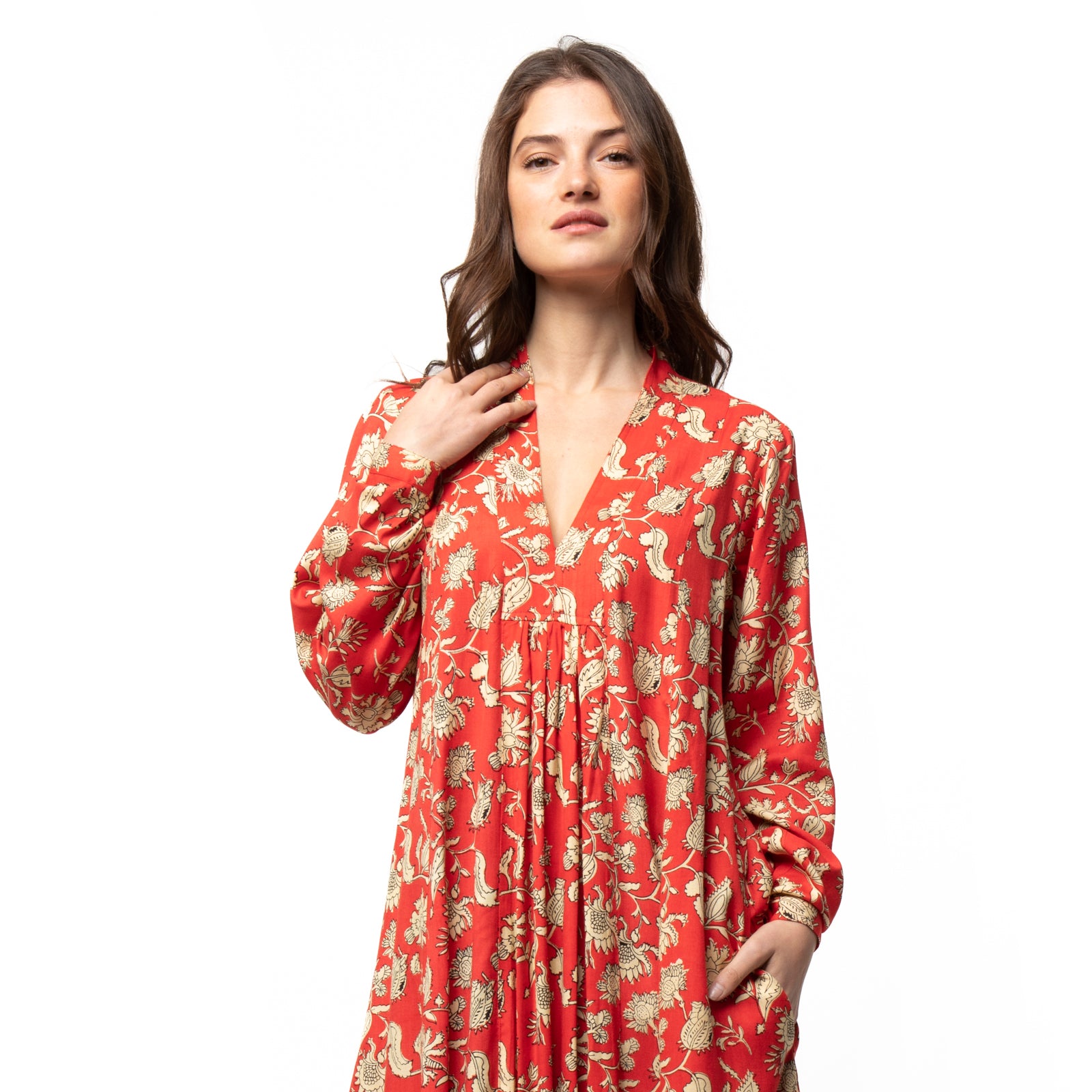 Nouma Dress Jori - Red RED