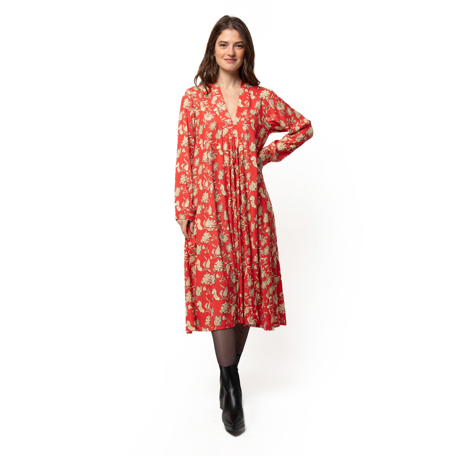 Nouma Dress Jori - Red RED