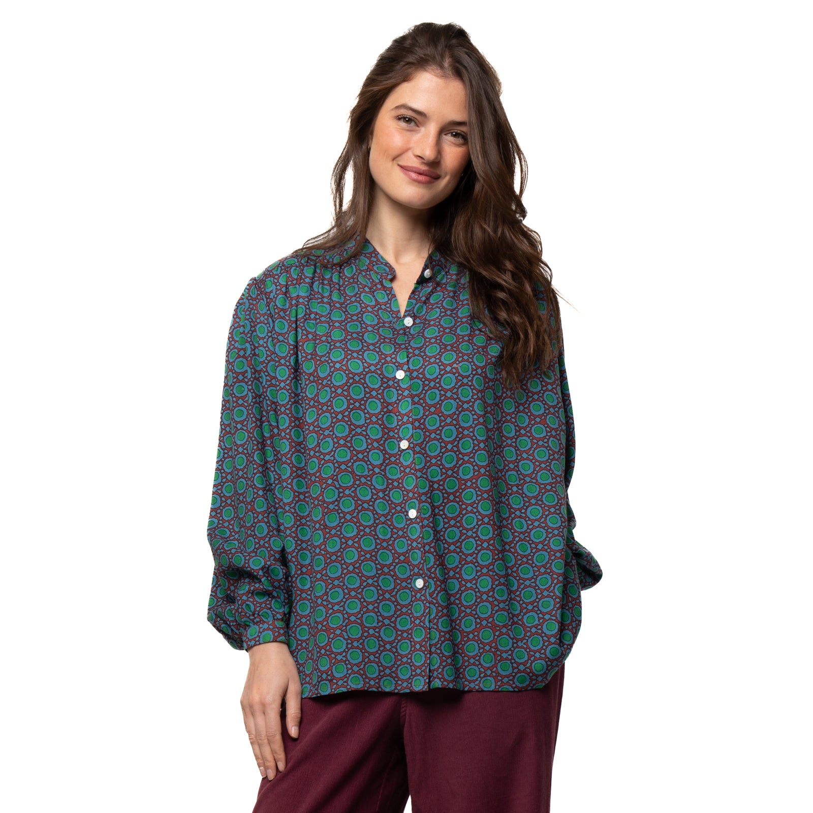 Nanou Top Dots - Green GREEN