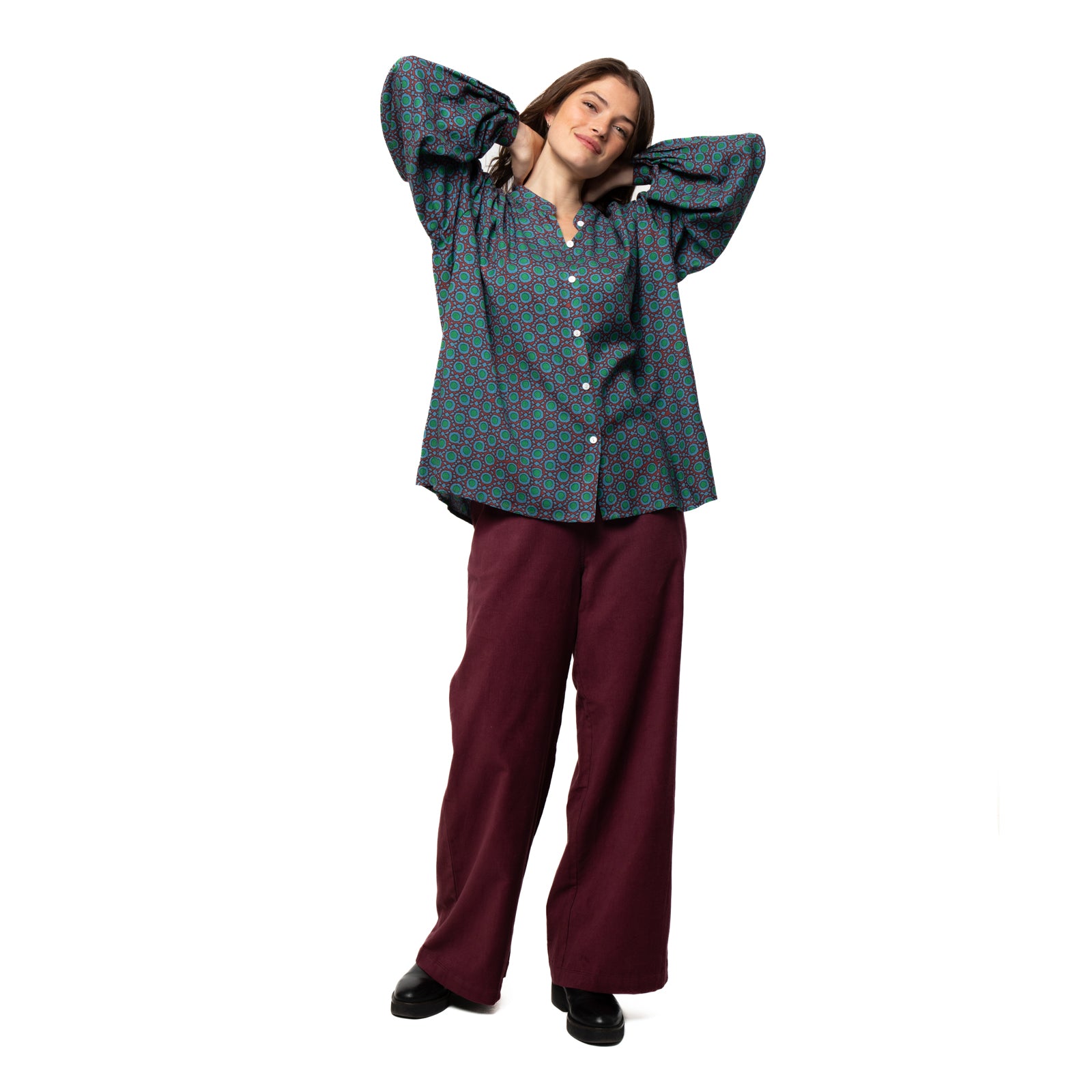Nanou Top Dots - Green GREEN