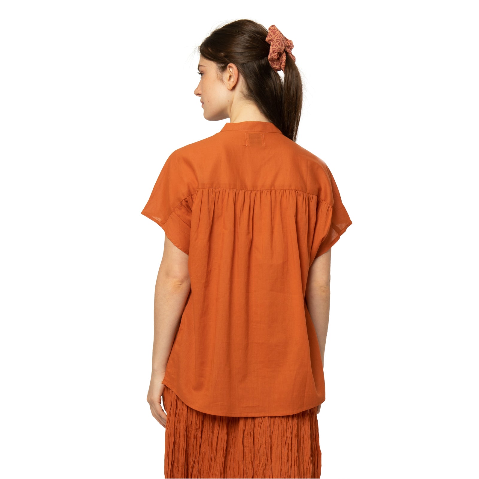 Azale Top 100% Coton - Terracotta TERRACOTTA