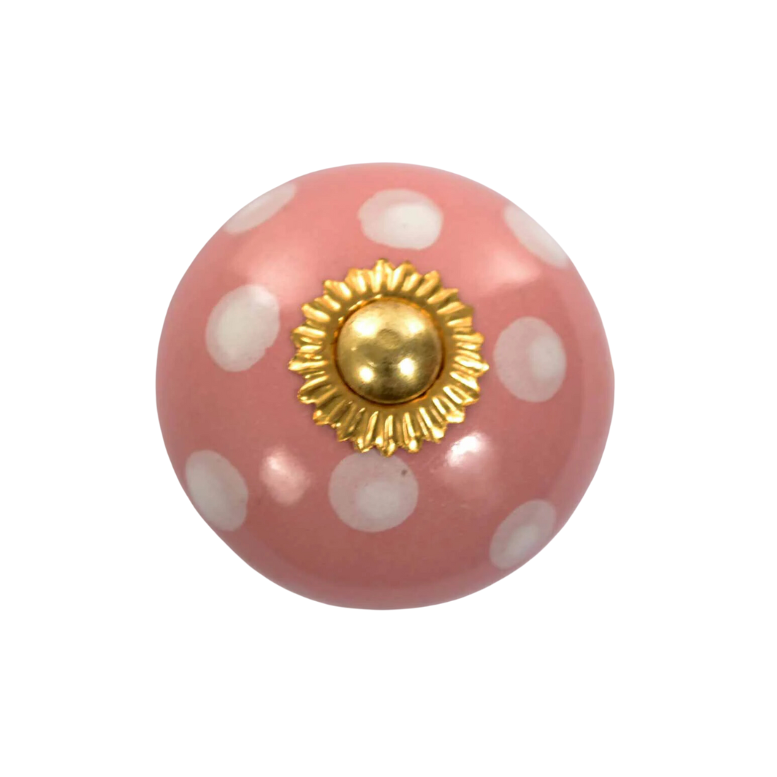 Bouton de meuble Pois - Pink