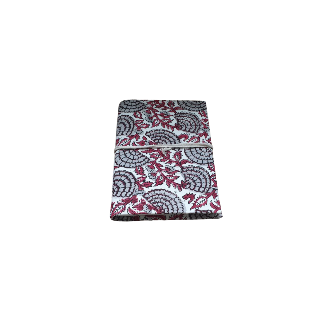 Carnet Block Print Barmer Papier Naturel - A6 - 96 Pages - Red